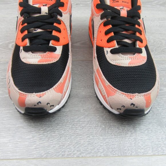 Nike Air Max 90 PRM Orange Camo Pack Sneakers Men's Size 10.5 NEW - Picture 5 of 13